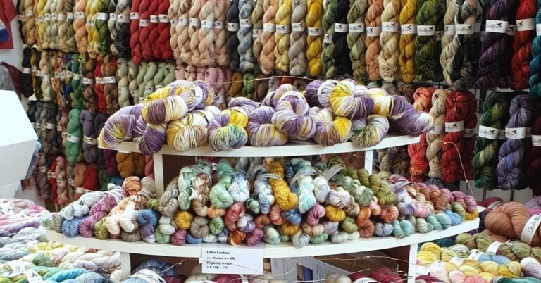 How to plan a yarn show visit (and come home with yarn you’ll actually use)